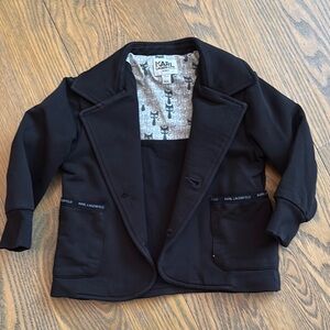 Karl Lagerfeld Kids Black Jacket